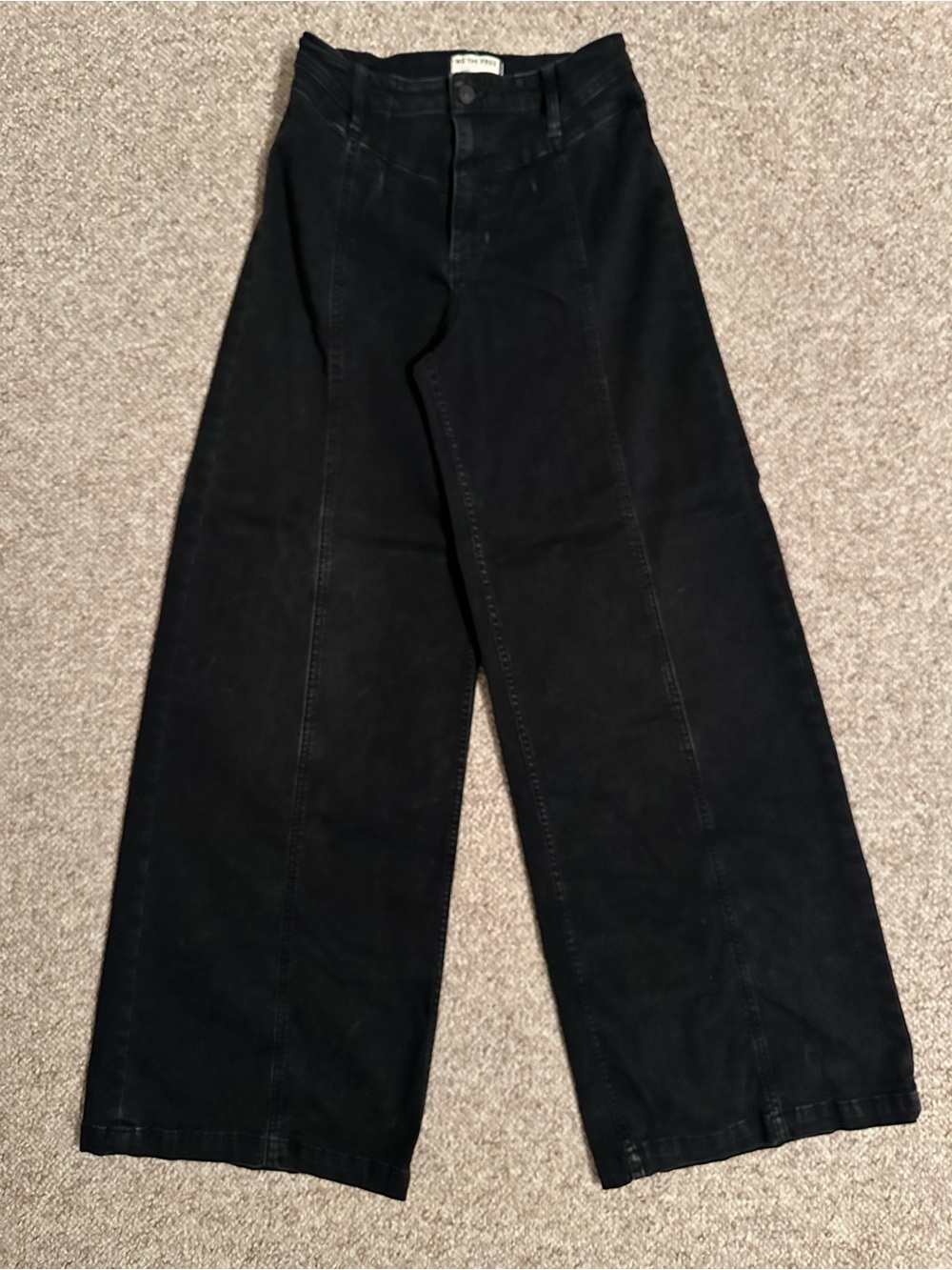 We The Free Charcoal High-Waist Jeans